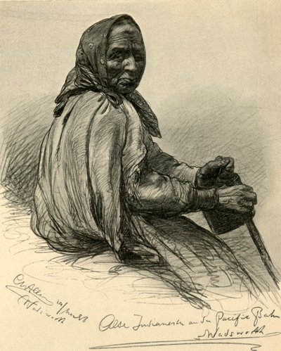 Starsza Indianka, Wadsworth, Nevada, USA, 1898 r. autorstwa Christian Wilhelm Allers
