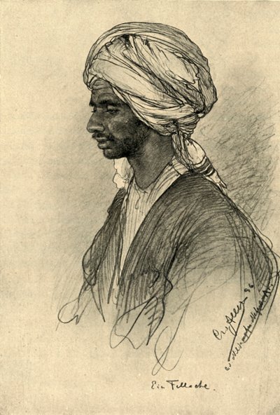Fellah, Egipt, 1898. autorstwa Christian Wilhelm Allers