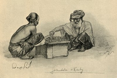 Pieniądz[pożyczkodawca], Kandy, Cejlon, 1898. autorstwa Christian Wilhelm Allers