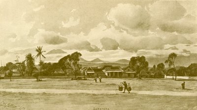Semarang, Jawa, 1898. autorstwa Christian Wilhelm Allers