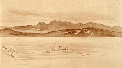 Synaj, Egipt, 1898. autorstwa Christian Wilhelm Allers