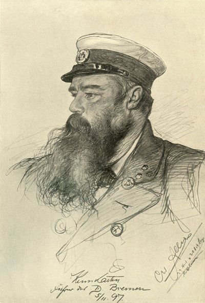 Kapitan „Bremy”, 1898. autorstwa Christian Wilhelm Allers