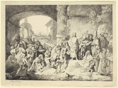 Alchemik i cudowny lekarz autorstwa Christian Wilhelm Ernst Dietrich