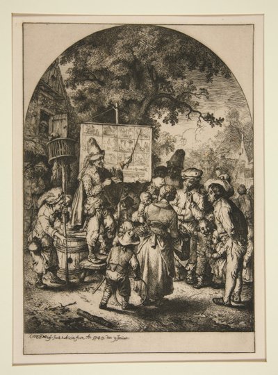 Szarlatan autorstwa Christian Wilhelm Ernst Dietrich