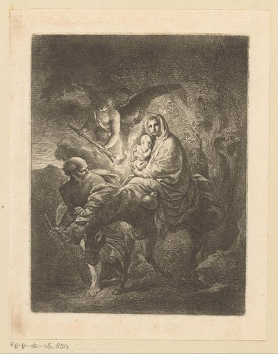Lot do Egiptu autorstwa Christian Wilhelm Ernst Dietrich