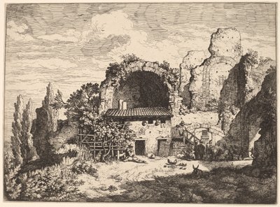 Karczma Mulerów autorstwa Christian Wilhelm Ernst Dietrich, after Pieter van Laer