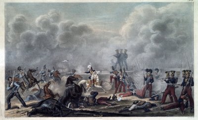 Na polu bitwy pod Borodino (bataille de la Moskova autorstwa Christian Wilhelm von Faber du Faur