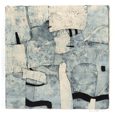 Way Station, 2016 (monotypia na papierze) autorstwa Christina Fedyk