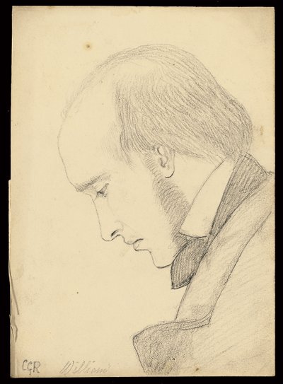 Portret Williama Michaela Rossettiego autorstwa Christina Georgina Rossetti