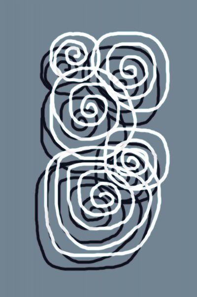 Spokojny spiralny przepływ autorstwa Christina Sillen