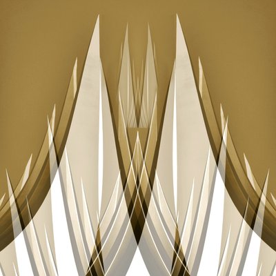 Wyostrzona złota geometria autorstwa Christina Sillen