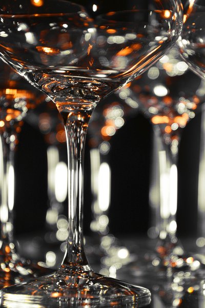 Szklanki „Sparkling Night” autorstwa Christina Sillen