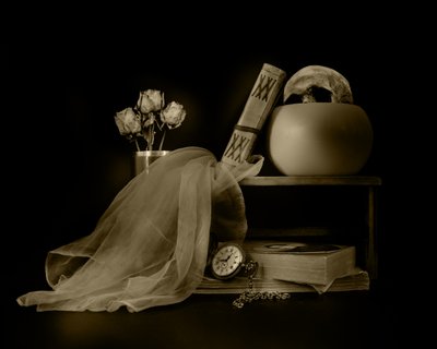 Martwa natura „Memento Mori” autorstwa Christine SUISSIA