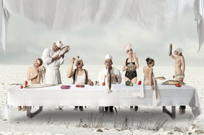Surrealistyczna uczta autorstwa Christine von Diepenbroek