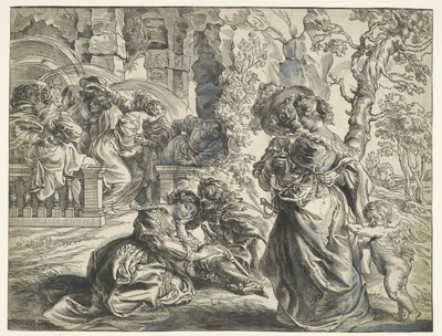Love Garden (prawy liść) autorstwa Christoffel Jegher