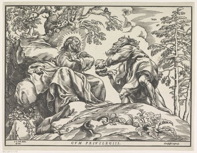 Kuszenie Chrystusa autorstwa Christoffel Jegher