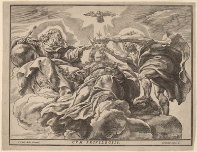 Koronacja Dziewicy autorstwa Christoffel Jegher after Sir Peter Paul Rubens