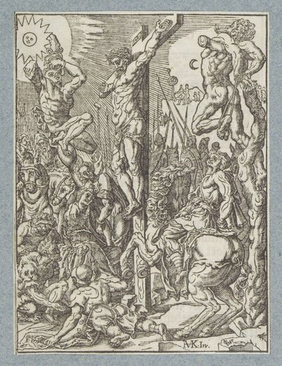 Chrystus na krzyżu autorstwa Christoffel van Sichem (II)