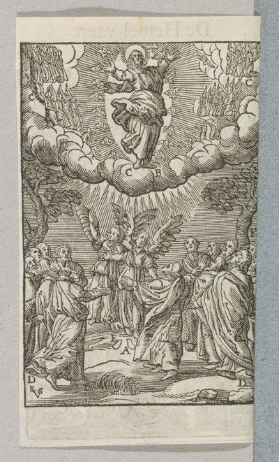Wniebowstąpienie Chrystusa autorstwa Christoffel van Sichem (II)