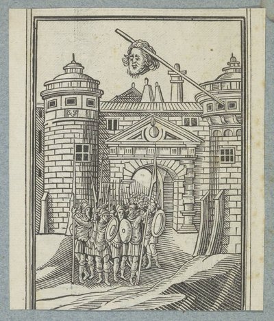 Szef Holofernesa autorstwa Christoffel van Sichem (II)