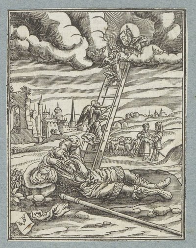 Drabina Jakuba autorstwa Christoffel van Sichem (II)