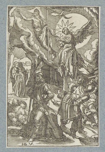 Zmartwychwstanie Chrystusa autorstwa Christoffel van Sichem (II)