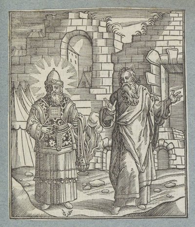 Kapłański strój autorstwa Christoffel van Sichem (II)