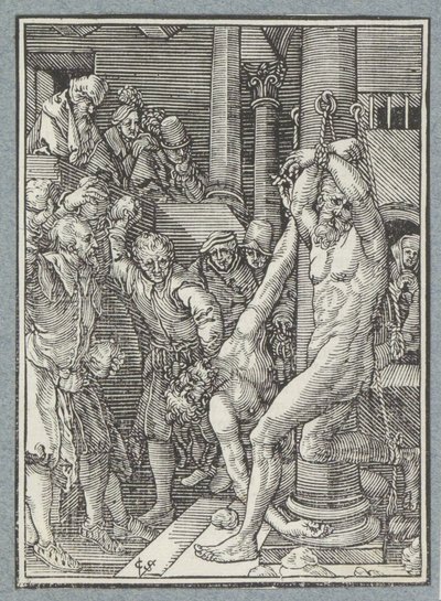 Ukamienowanie Starszych autorstwa Christoffel van Sichem (II)