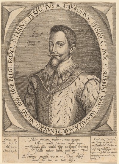 Ambrozjusz Spinola autorstwa Christoffel van Sichem I