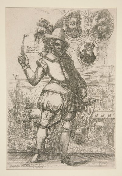 Francoys Ravaillac autorstwa Christoffel van Sichem I