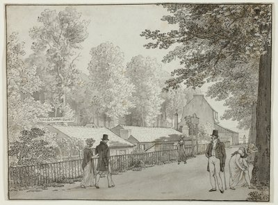 Relais, Avenue des Champs-Élysées, Paryż (przód); Scena z życia Odyseusza (tył) autorstwa Christoffer Wilhelm Eckersberg