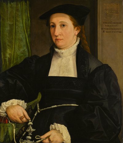 Portret Barbary Schwarz autorstwa Christoph Amberger