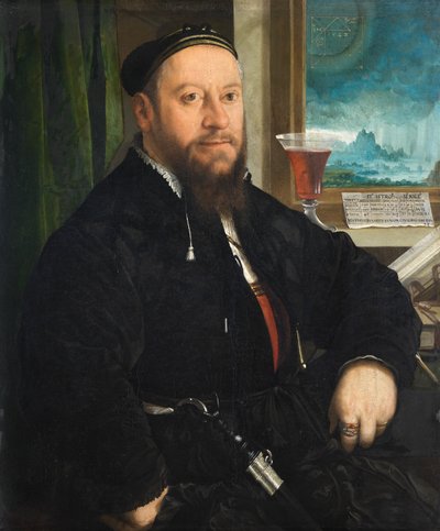 Portret Matthäusa Schwarza autorstwa Christoph Amberger