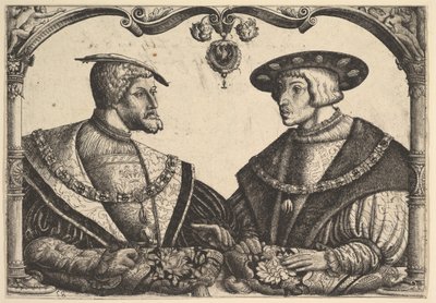 Cesarze Karol V i Ferdynand I, ca. 1531. autorstwa Christoph Bockstorffer