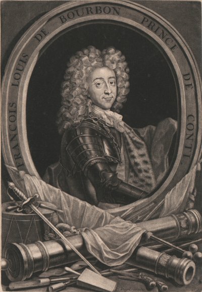 François Louis De Bourbon, książę Conti autorstwa Christoph Weigel