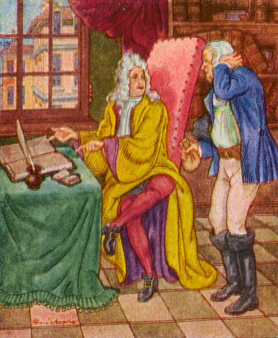 Advokat / Adwokat (druk kolorowy) autorstwa Christophe (1856-1945)