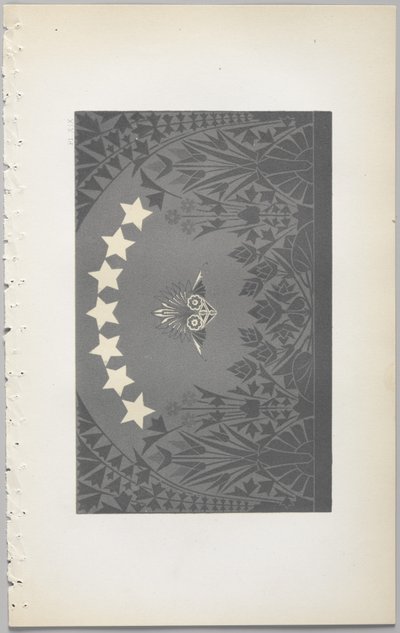 Sztuka projektowania dekoracyjnego : z dodatkiem, podającym godziny otwarcia kwiatów, wyd. Day & Son, Londyn, 1862 autorstwa Christopher Dresser