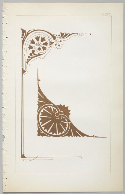 Sztuka projektowania dekoracyjnego : z dodatkiem, podającym godziny otwarcia kwiatów, wyd. Day & Son, Londyn, 1862 autorstwa Christopher Dresser