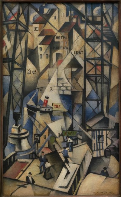Stary port autorstwa Christopher Richard Wynne Nevinson