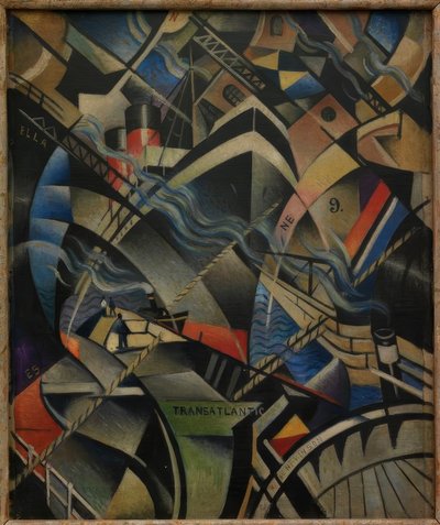 Przylot autorstwa Christopher Richard Wynne Nevinson