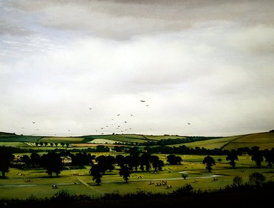 Angielski krajobraz autorstwa Christopher Richard Wynne Nevinson