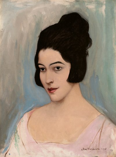Wanda (olej na płótnie) autorstwa Christopher Richard Wynne Nevinson