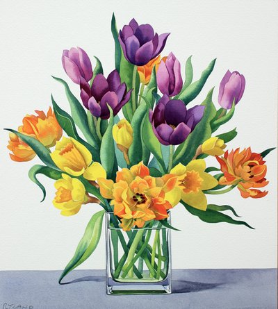 Wiosenne kwiaty autorstwa Christopher Ryland