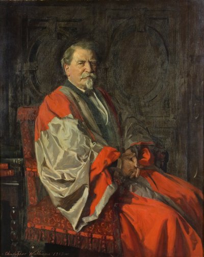 Sir John Rhys, 1913. autorstwa Christopher Williams