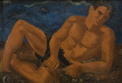 Kąpiący się autorstwa Christopher Wood