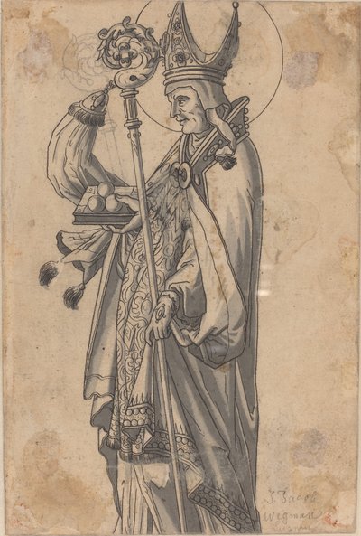 Święty Mikołaj (odwrócony) autorstwa Circle of Hans Heinrich Wägmann