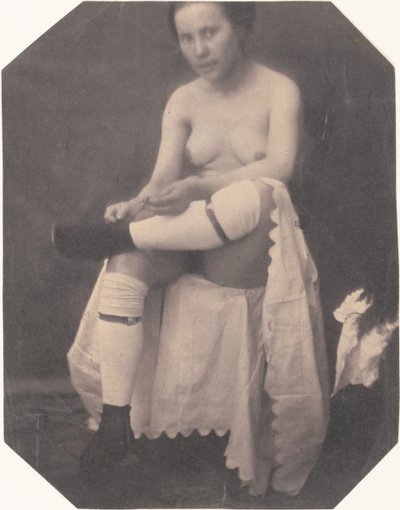 [Akt kobiecy], ca. 1855. autorstwa Circle of Louis Adolphe Humbert de