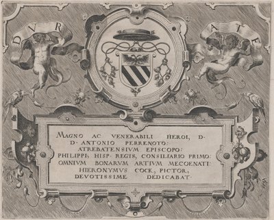 Poświęcenie autorstwa Circle of Lucas van Doetechum and Johannes