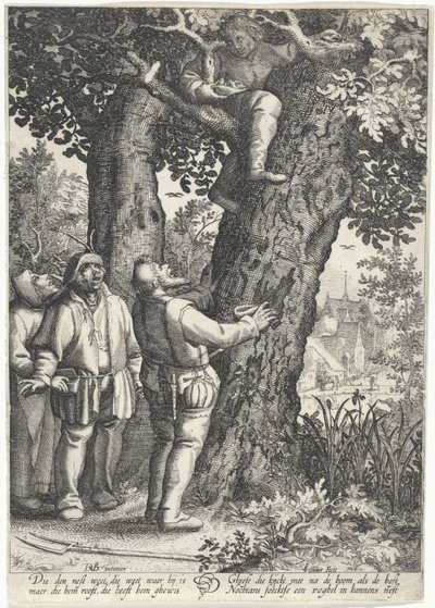 Vogelnestrover autorstwa Claes Jansz. Visscher (II)