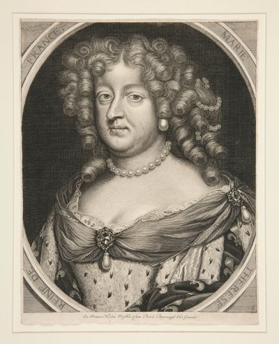 Marie Therese, królowa Francji autorstwa Claes Jansz. Visscher